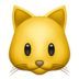 苹果系统里的猫脸emoji表情
