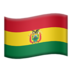 苹果系统里的国旗：玻利维亚emoji表情