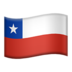 苹果系统里的国旗：智利emoji表情
