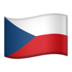 苹果系统里的旗帜：捷克emoji表情