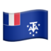 苹果系统里的旗帜：法国南部领土emoji表情