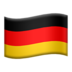 苹果系统里的旗帜：德国emoji表情
