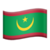 苹果系统里的国旗：毛里塔尼亚emoji表情