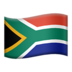 苹果系统里的旗帜：南非emoji表情