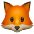 苹果系统里的狐狸emoji表情
