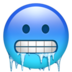 苹果系统里的冰冷的脸emoji表情