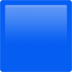 苹果系统里的蓝色正方形emoji表情