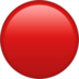苹果系统里的红色圆圈emoji表情