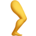 苹果系统里的腿emoji表情