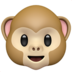 苹果系统里的猴脸emoji表情
