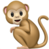 苹果系统里的猴子emoji表情