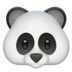 苹果系统里的熊猫emoji表情