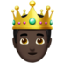苹果系统里的王子：深色肤色emoji表情