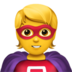 苹果系统里的超级英雄emoji表情