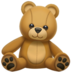 苹果系统里的泰迪熊emoji表情