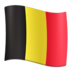 Facebook上的旗帜：比利时emoji表情