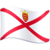 Facebook上的旗帜：泽西岛emoji表情