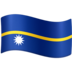 Facebook上的旗帜：瑙鲁emoji表情