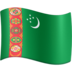 Facebook上的国旗：土库曼斯坦emoji表情