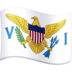 Facebook上的国旗：美属维尔京群岛emoji表情