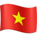 Facebook上的国旗：越南emoji表情