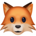 Facebook上的狐狸emoji表情