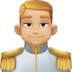 Facebook上的王子：中浅肤色emoji表情
