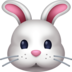 Facebook上的兔子脸emoji表情