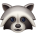 Facebook上的浣熊emoji表情