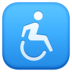Facebook上的轮椅标志emoji表情