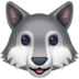 Facebook上的狼emoji表情