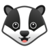 安卓系统里的獾emoji表情