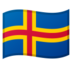 安卓系统里的旗帜：奥兰群岛emoji表情