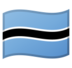 安卓系统里的旗帜：博茨瓦纳emoji表情