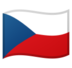 安卓系统里的旗帜：捷克emoji表情