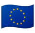 安卓系统里的旗帜：欧盟emoji表情