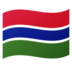 安卓系统里的旗帜：冈比亚emoji表情