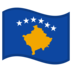 安卓系统里的旗帜：科索沃emoji表情