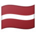 安卓系统里的国旗：拉脱维亚emoji表情