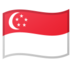安卓系统里的国旗：新加坡emoji表情