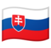 安卓系统里的国旗：斯洛伐克emoji表情
