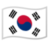 安卓系统里的国旗：韩国emoji表情