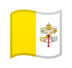 安卓系统里的旗帜：梵蒂冈城emoji表情