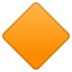 安卓系统里的大橙色菱形emoji表情