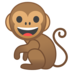 安卓系统里的猴子emoji表情