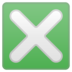 安卓系统里的十字标记按钮emoji表情
