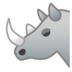 安卓系统里的犀牛emoji表情