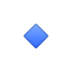 安卓系统里的蓝色小钻石emoji表情