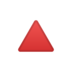 安卓系统里的红色三角形尖朝上emoji表情