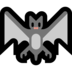 Windows系统里的蝙蝠emoji表情